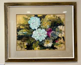 Signed Oil Painting, Edie Brown Eisenberg