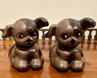 Early 1900s cast Iron FIDO Dogs
