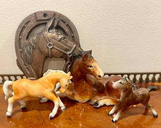 Vintage Horse Figurines