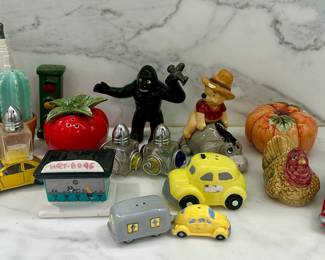 Assorted Salt & Pepper Shakers