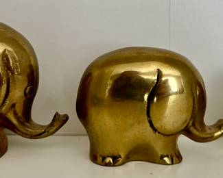 Brass Elephant Family