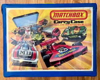 Matchbox Cars & Carry Case