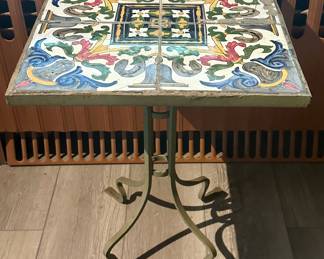 Mosaic Tile Table