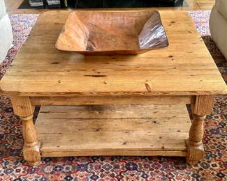 Old Pine Coffee Table