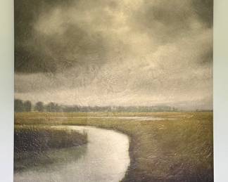 "The Marsh" Stretched Canvas Print