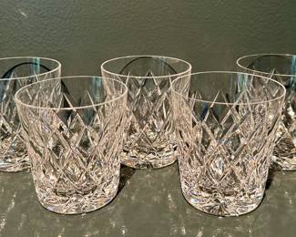 (5) Waterford Glasses