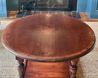 Oval Coffee Table