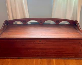 Vintage Cedar Blanket Chest