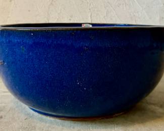 Ovesized Cobalt Blue Planter