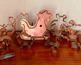 Cool Collectin of Copper Cookie Cutters! (How's that for alliteration!)