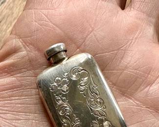Sterling Silver Perfume Bottle