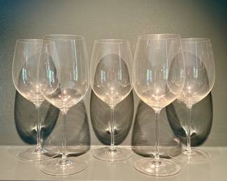 (6) Reidel Wine Glasses