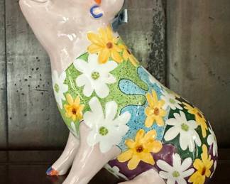 Ceramic Pig Piggybank