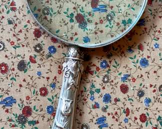 Sterling Handled Magnifying Glass