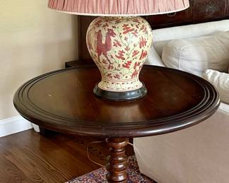 Pottery Barn Pedestal Side Table