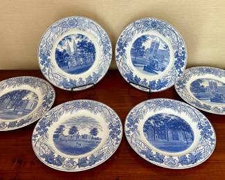 Wellesley College Wedgewood Plates 