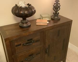 Ashley Furniture Rustic Collection console cabinet