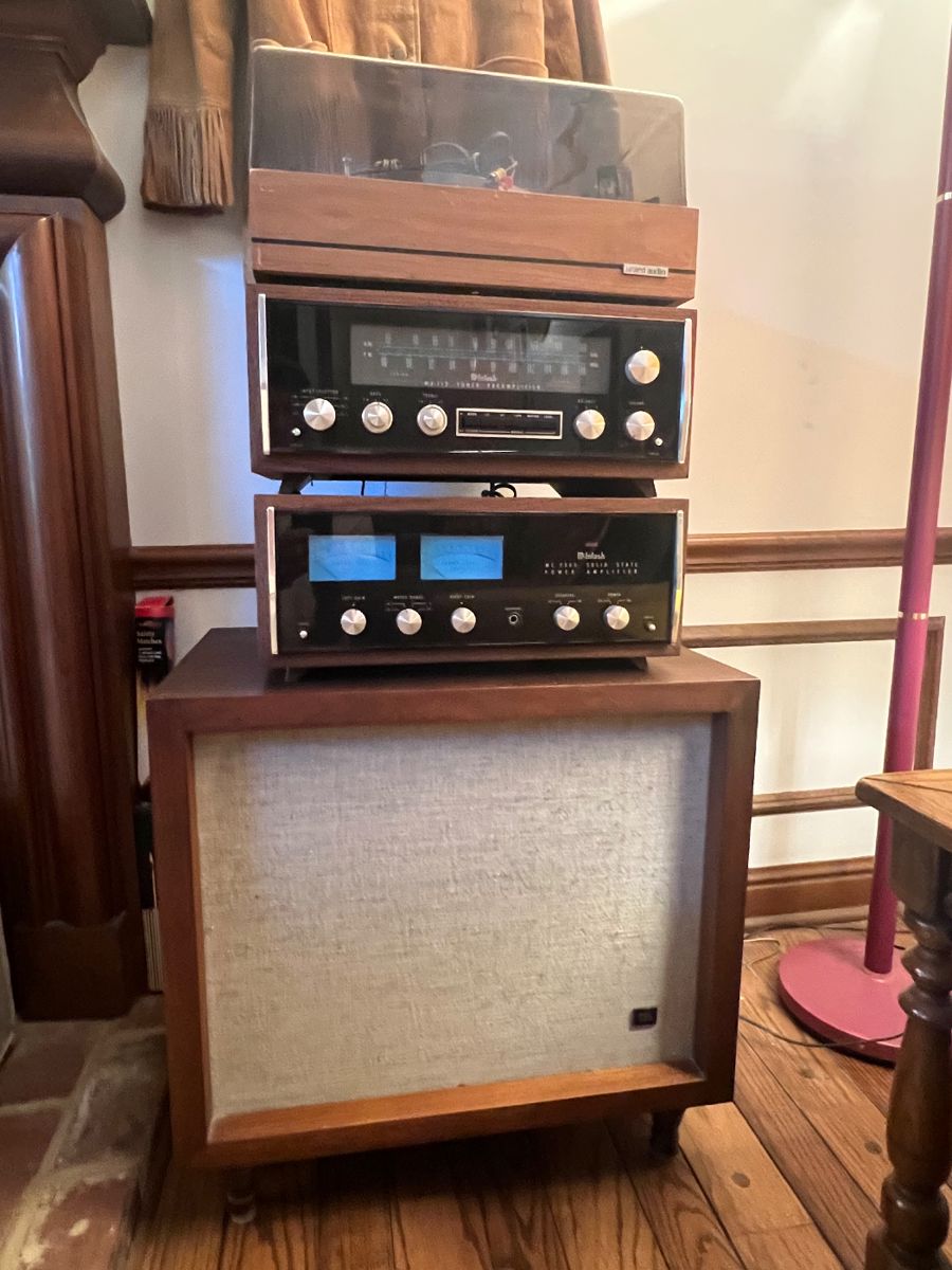 WELCOME: Sale includes some vintage audiophile equipment!
