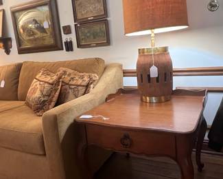 End tables and lamps