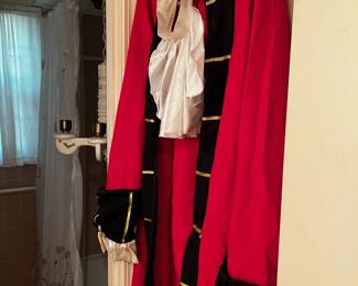 Lots of clothes, school supplies and other items throughout the house.