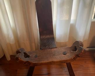 Antique 3 Leg Milking Stool