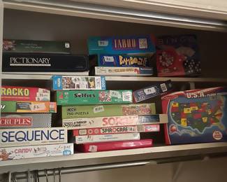 Games and Summer Activity Items