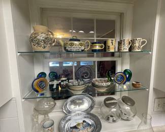 Tons of Pottery and Glassware