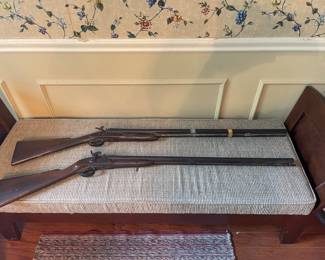 Two Antique Powder Rifles