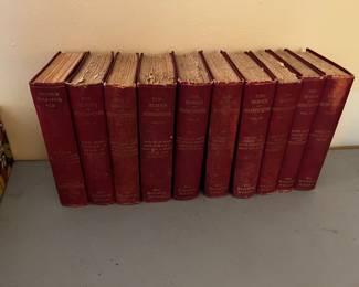 Complete 1899 Shakespeare Set of 10 Books - Retail for $950