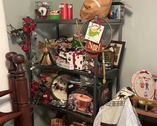 Lots of clothes, school supplies and other items throughout the house.