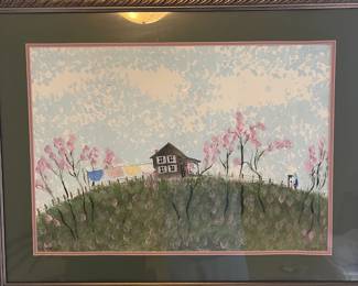 NJ Woods Original Painting