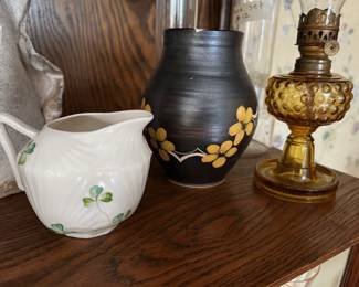 House is full of pottery, glassware, vintage and antiques