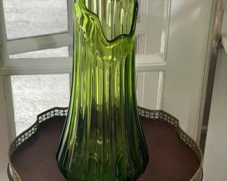 Vintage Swung Glass Vase