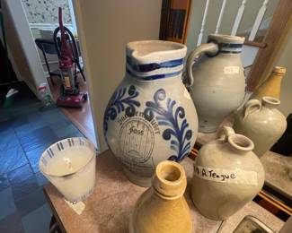 Lots of Pottery and Glassware Throughout