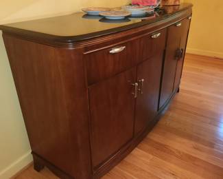 Buffet/server with black granite top,  by American Drew-Advocate Series. Server measures: 70" long x 40" tall x 22" deep. $375.00 for server.