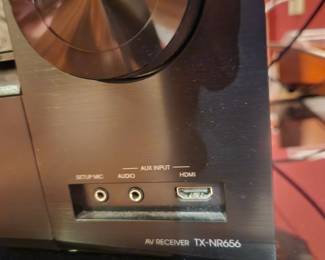 Onkyo AV&nbsp;receiver. Model TX-NR656