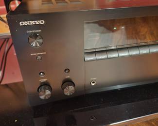Onkyo AV&nbsp;receiver. Model TX-NR656
