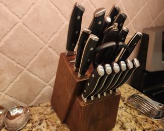 Emojoy knife block set