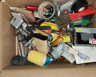 assorted tools/supplies