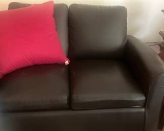 Loveseat/Sleeper - Unused  Plastic still on Mattress