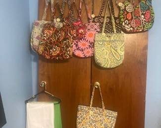 Vera Bradley Bags and Tablecloths