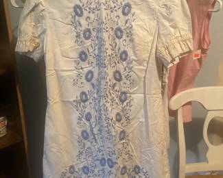  Embroidered Dress from the 60's