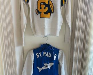 Vintage Cheerleading uniforms, 1960’s