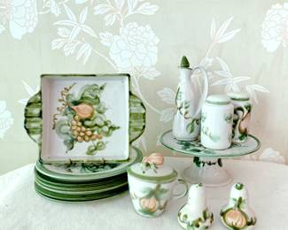 John B. Taylor pottery china set