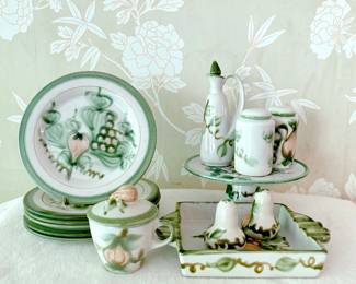 John B. Taylor pottery china set