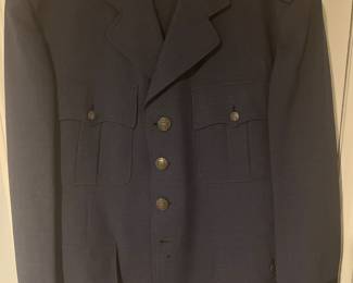 Lower Level:  The military uniform from WWII is actually in pretty good condition.  The hat is priced separately.