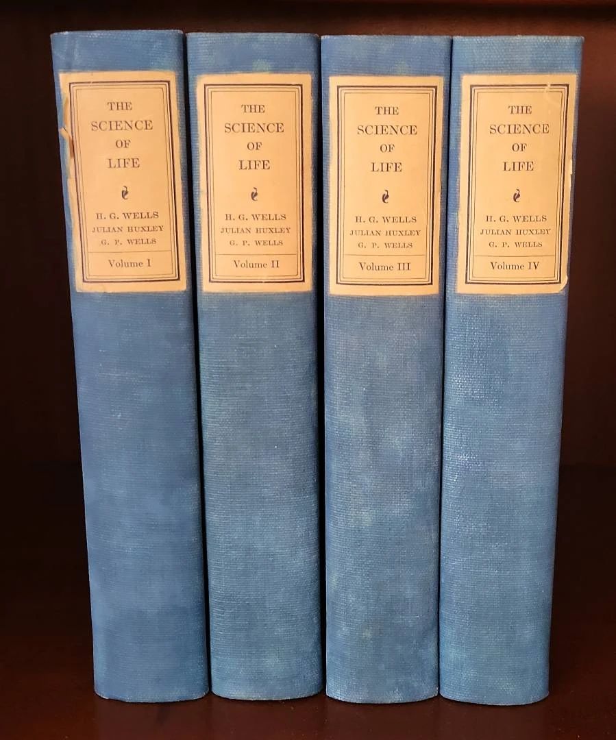 Signed First Edition The Science Of Life 