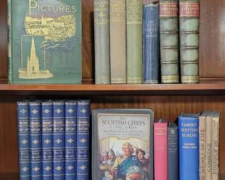 Antique Vintage Scottish Books 