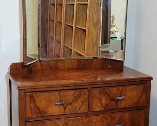 Walnut Veneer Vanity