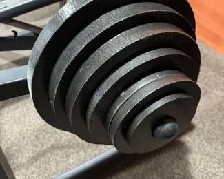 MARCY Platinum 10.0 Power Rack Home Gym WITH 255lbs in Weight Plates